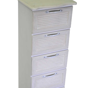 Portacandele metallo arezzo bianco 2 posti cm31x15,5h44