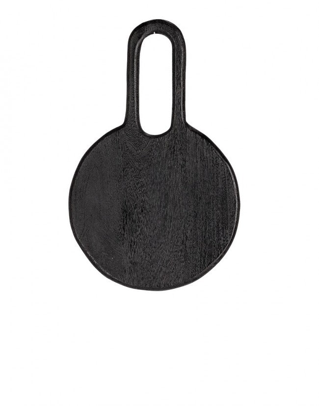Tagliere nero in legno 25x40x1.75