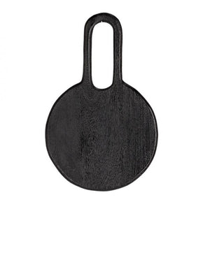 Tagliere nero in legno 25x40x1.75