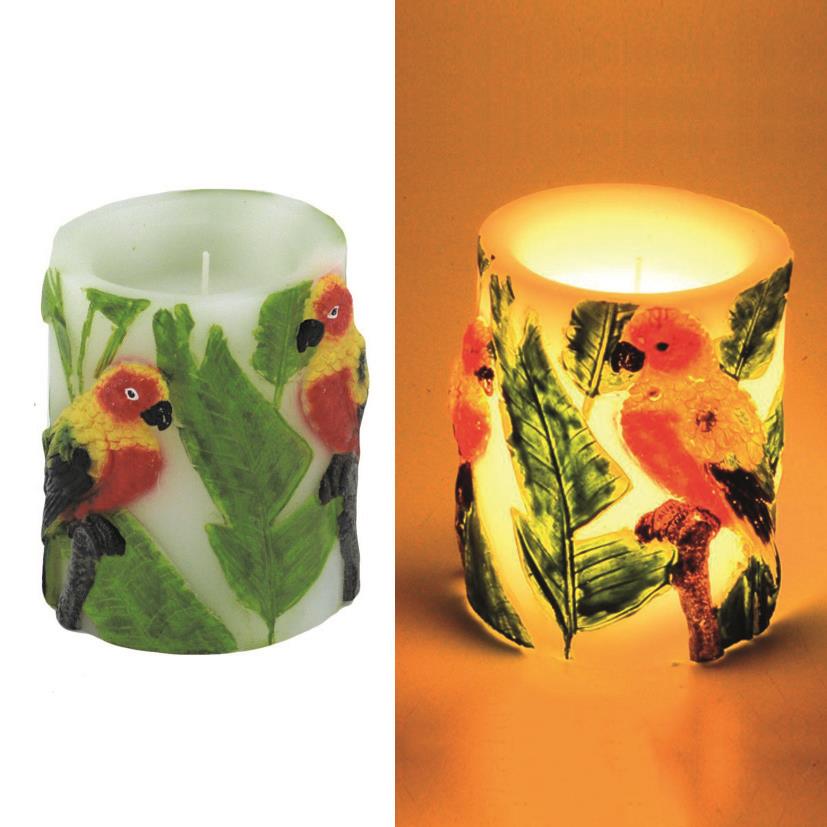 Candela led pappagallo cmø8h10