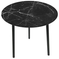 Tavolino Vetro Dia. 40X40 Denise