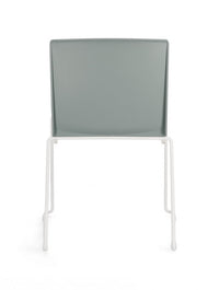 4x Sedia bianca/verde salvia 43.5x50x79