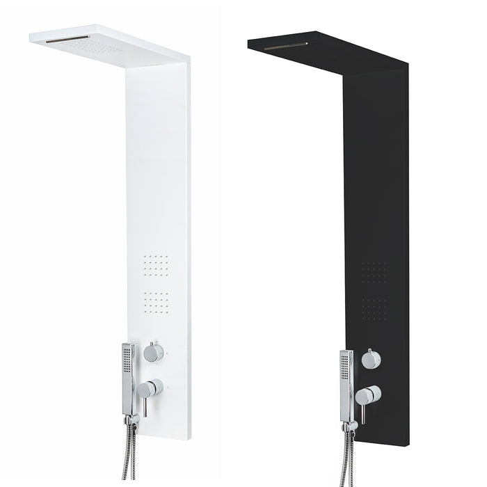 Parete attrezzata Trend inox lucido