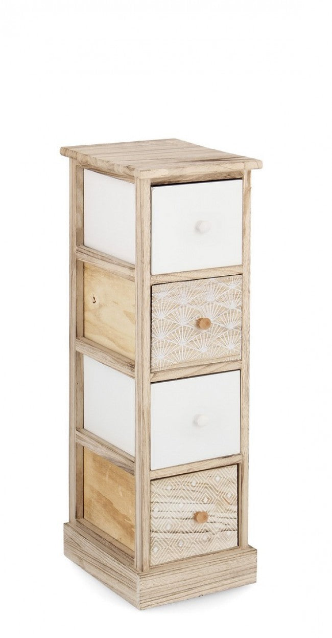 Cassettiera 26x32x80h in legno