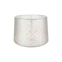 Paralume Deco ASZ1182 tessuto crema motivo ricamo