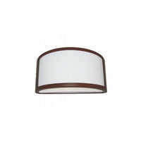 Enio Applique Moderno 60W Marrone 08595 Illuminazione da Esterno