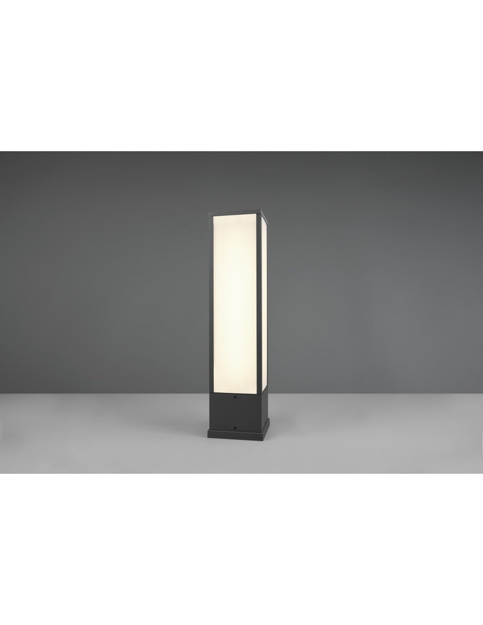 Paletto Rettangolare Da Esterno Fuerte Antracite IP54 Trio Lighting