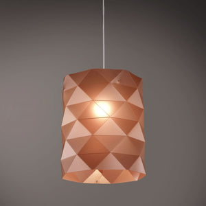 Sospensione Copper in Metallo Cromato Cm. 27 x 32h