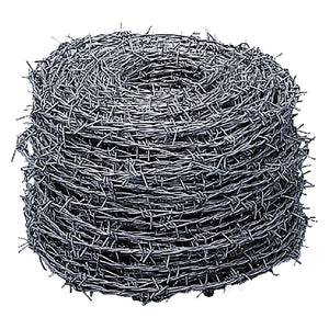 Filo spinato zincato 12 mm x 1,7 mm - 200 mt