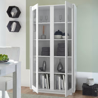 Vetrina ante bianco lucido 92x179x43 cm