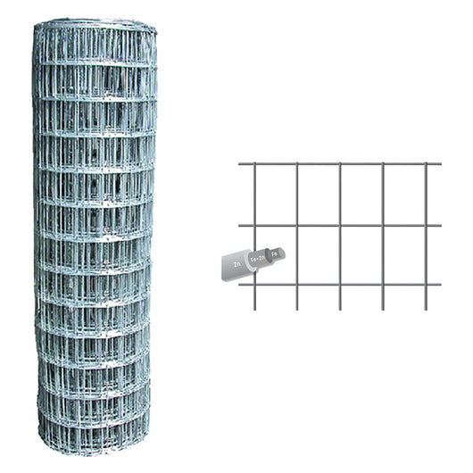 Rete elettrosaldata zincata 200x75x50 cm
