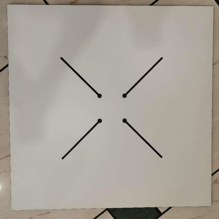 Piano tavolo  hpl mahe quadrato  59X59 cm