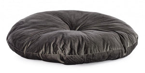 4x Cuscino grigio scuro D.90 cm