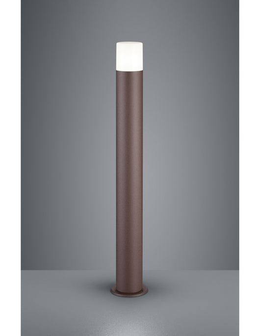 Palo Da Esterno Hoosic 1xE27 Ruggine H80 cm IP44 Trio Lighting