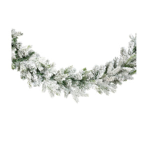 Ghirlanda festone Grandis innevato d8x270cm