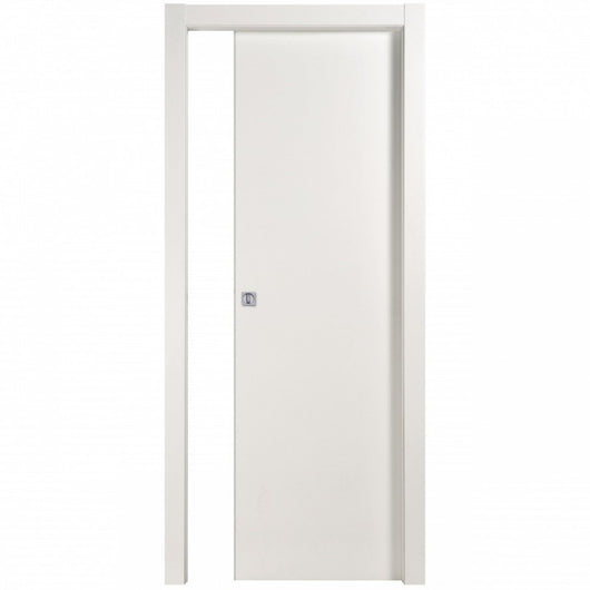 Porta Scorrevole Microtec Bianca Cm. 210 x 70