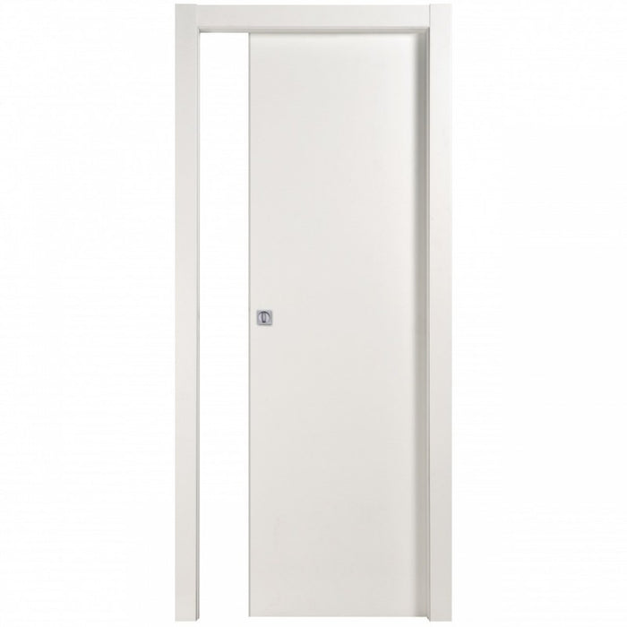 Porta Scorrevole Microtec Bianca Cm. 210 x 70
