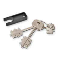 Blocchetto con tre chiavi diritte 92 mm