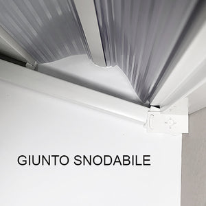 Box doccia a soffietto riducibile Rosy Linea Plissé 70x90 cm