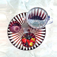 Caraffa con coperchio Guzzini Dolcevita ametista