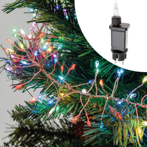 Festone cluster microLED 900x8 cm RGB