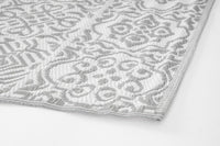 Tappeto Shiraz Bianco-Grigio 150X210