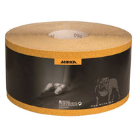 Carta abrasiva gialla oro 40 mm x 115 x 50 mt