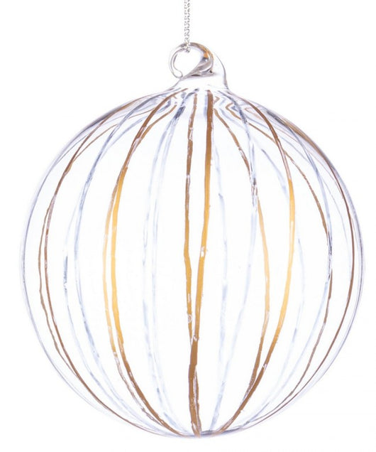 8x Sfera Vt Stripe Trasp Oro