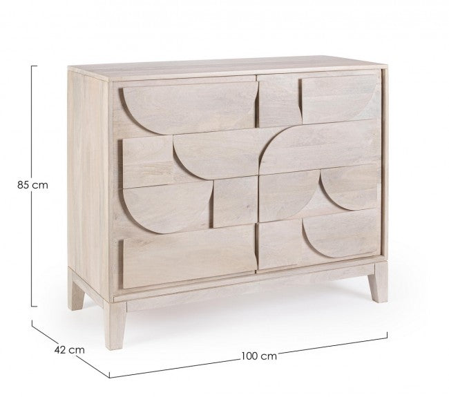 Credenza in legno 100x42x85