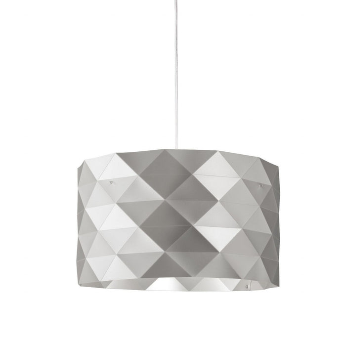 Sospensione Silver in Metallo cromato Cm. 40 x 25h