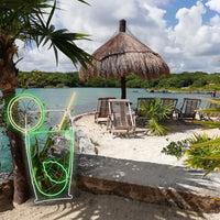 Cocktail mojito SMD neon 75x115 cm