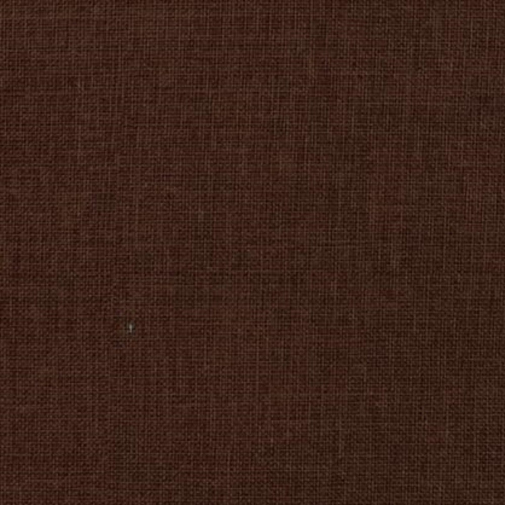 Coprisedia bordato fibra marrone