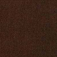 Coprisedia bordato fibra marrone