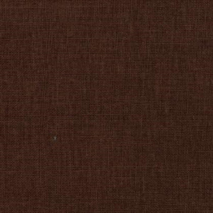 Coprisedia bordato fibra marrone