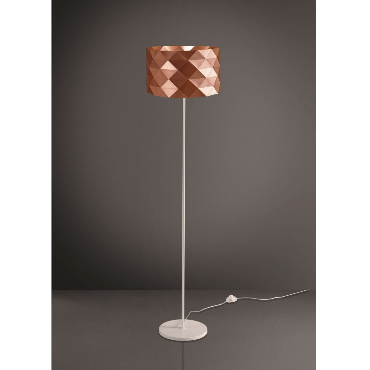 Piantana Base e Stelo Copper in Metallo 40 x 153 h