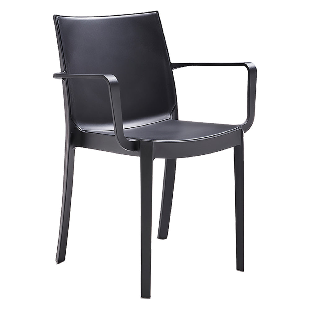 Sedia in polipropilene bianca 58x55xh.82