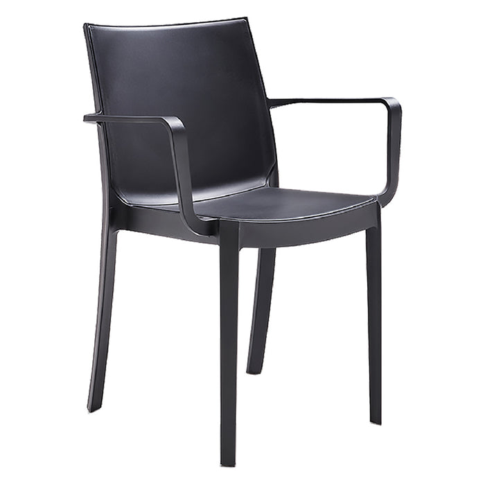 Sedia in polipropilene bianca 58x55xh.82