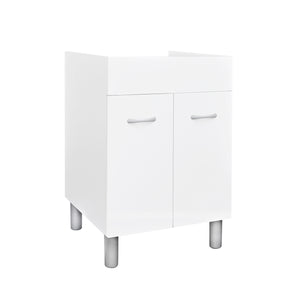 Sottolavatoio Per Porcellana Bianco Mod. Lux 57,5x57,5 h.84 