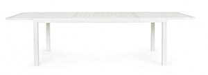 Tavolo alluminio bianco 200x100 cm