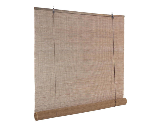 Tenda Pia Marrone 120x260h in Bamboo e Legno