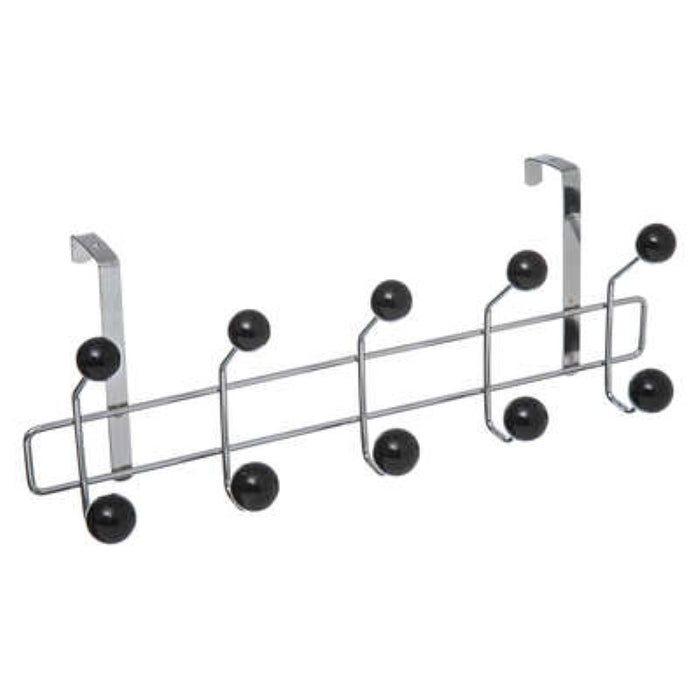 Appendiabiti da parete da 10 ganci  L 16,5 x P 12 x H 44 cm