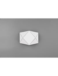 Applique Rettangolare Led Zandor Bianco L18 cm Trio Lighting