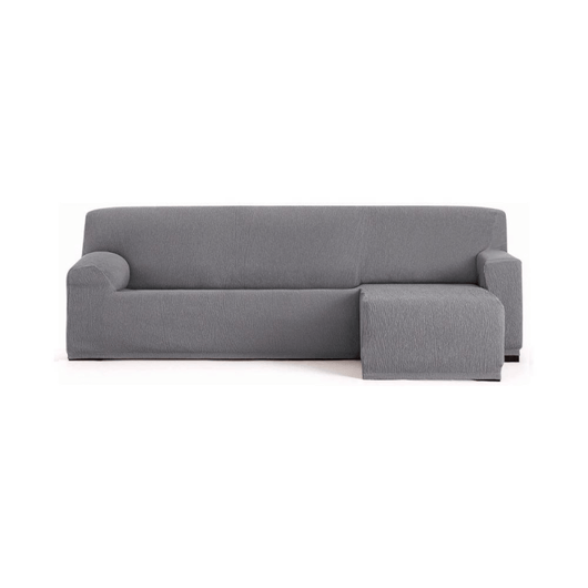 Copridivano Troya elastico penisola destra grigio bracciolo corto 250/310 EFFEZ