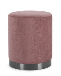 Pouf Ernestine Dark Rose