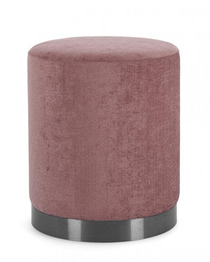 Pouf Ernestine Dark Rose