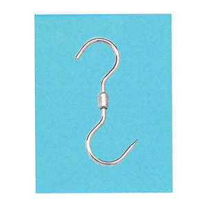 Gancio inox girevole 21x9 cm per macellaio