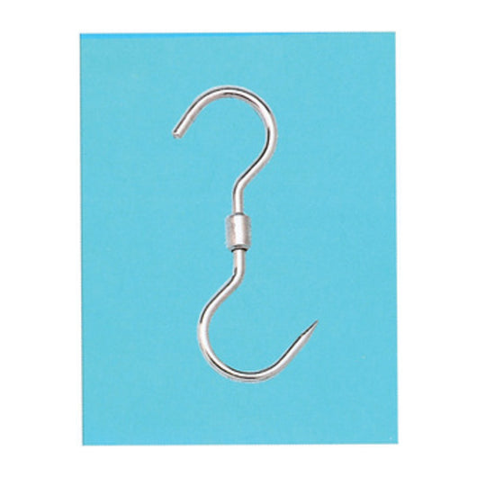 Gancio inox girevole 21x9 cm per macellaio