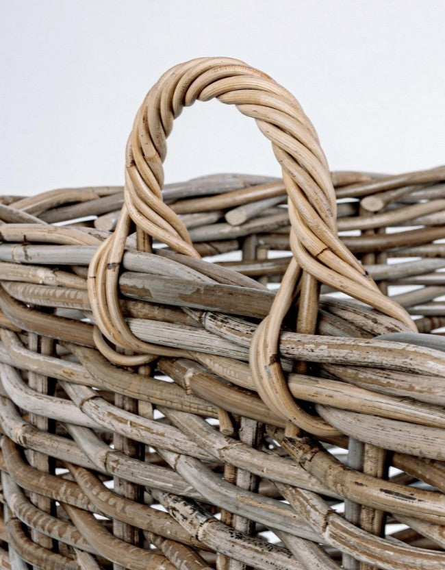 Cesto in fibre naturali 28x28x36h, 38x38x43h, 48x48x50h, 59x59x57h