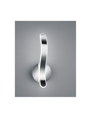 Applique Parete Design Led Dimmer 4000k Parma Cromo Trio Lighting
