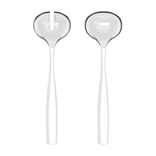 Posate da insalata Guzzini Dolcevita madreperla